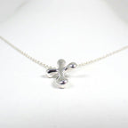 Tiffany & Co 925 Small Cross Pendant Necklace