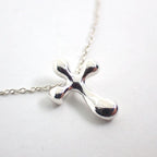 Tiffany & Co 925 Small Cross Pendant Necklace
