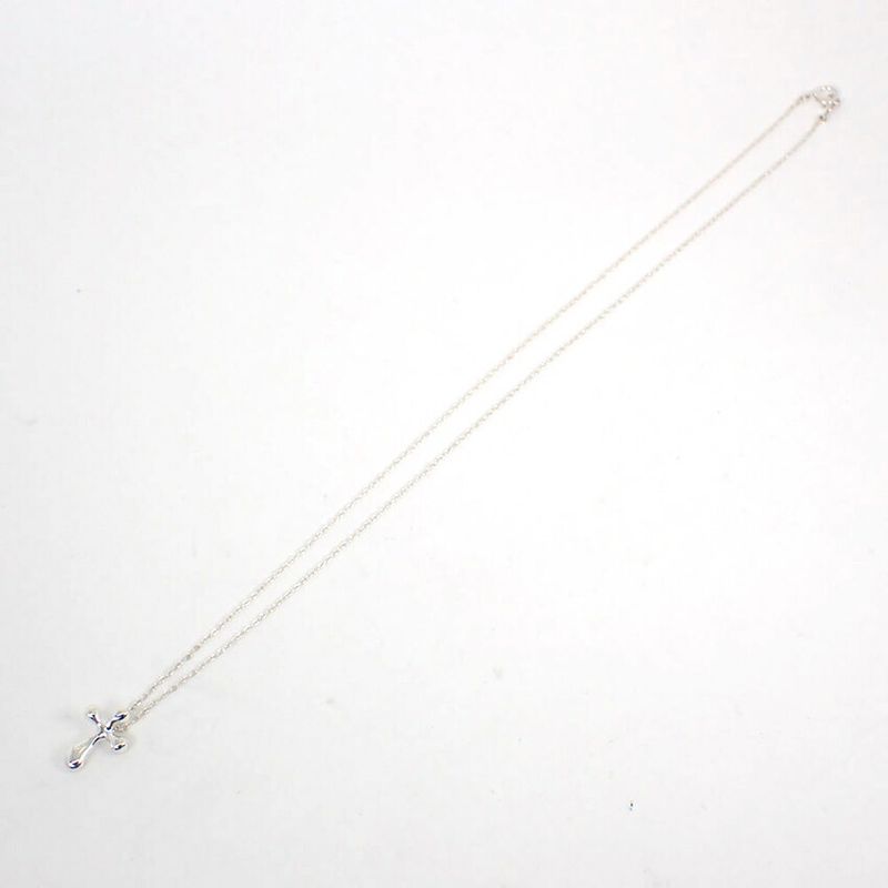 Tiffany & Co 925 Small Cross Pendant Necklace