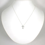 Tiffany & Co 925 Small Cross Pendant Necklace