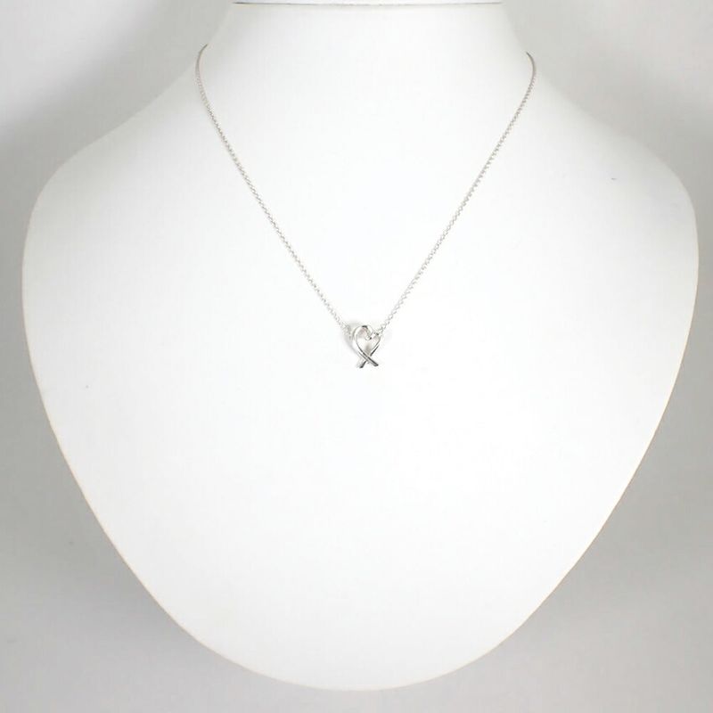 Tiffany & Co 925 Loving Pendant Necklace
