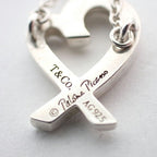 Tiffany & Co 925 Loving Pendant Necklace