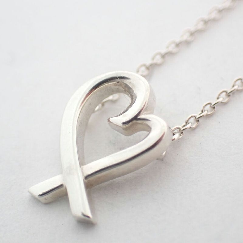 Tiffany & Co 925 Loving Pendant Necklace