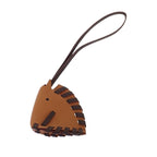 Hermes Cheval Tresse Bag Charm Veau Epsom Chocolat Brown Chocolate