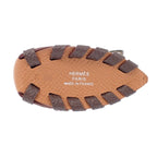 Hermes Cheval Tresse Bag Charm Veau Epsom Chocolat Brown Chocolate