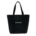 Balenciaga Tote Every Date Xxs Black Leather