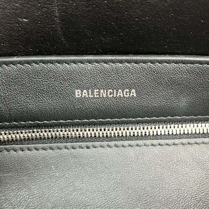 Balenciaga Tote Every Date Xxs Black Leather