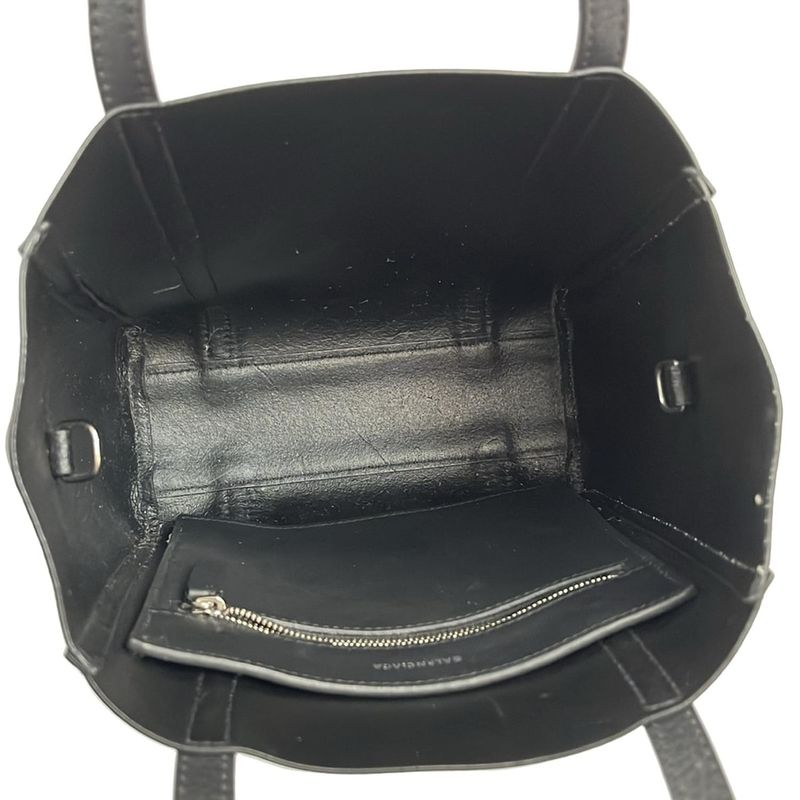 Balenciaga Tote Every Date Xxs Black Leather