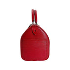 Louis Vuitton Epi Handbag Speedy 25 Castellian Red