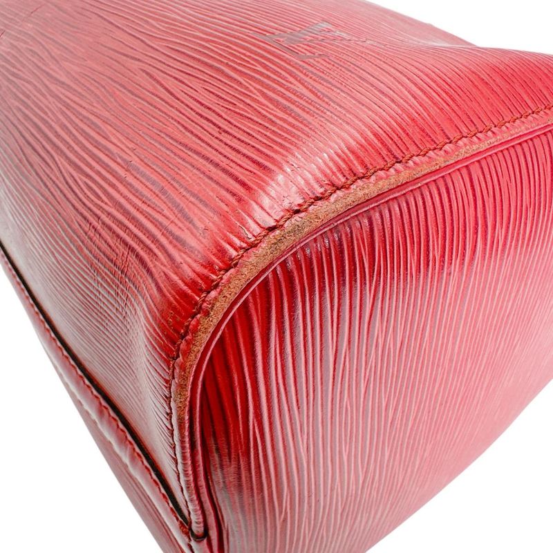 Louis Vuitton Epi Handbag Speedy 25 Castellian Red