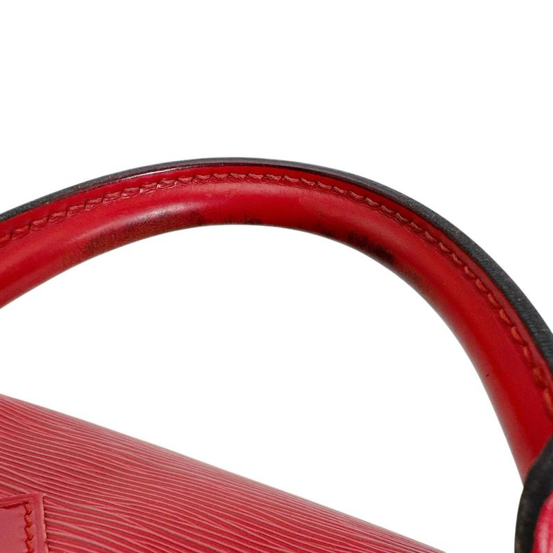 Louis Vuitton Epi Handbag Speedy 25 Castellian Red