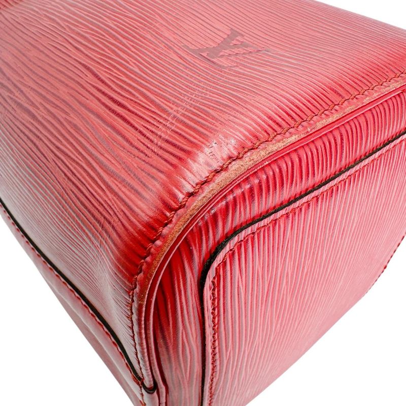 Louis Vuitton Epi Handbag Speedy 25 Castellian Red