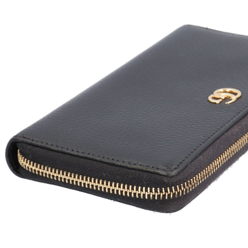 Gucci GG Marmont Wallet Leather Black Marmont