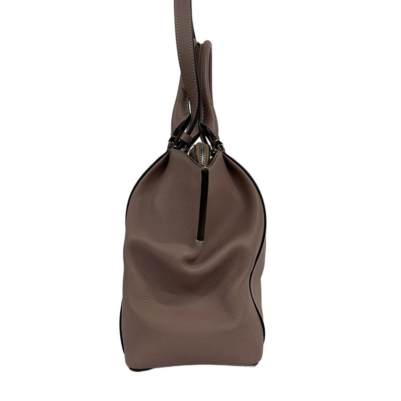 Cartier Shoulder Bag C de Cartier SM Pink Beige 2-Way Leather