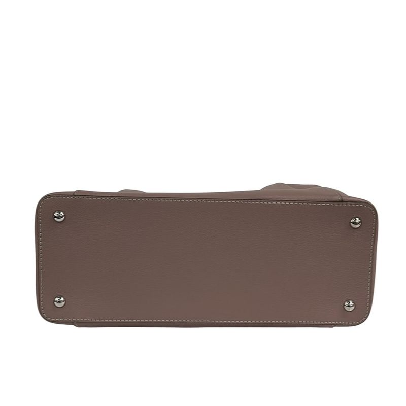 Cartier Shoulder Bag C de Cartier SM Pink Beige 2-Way Leather