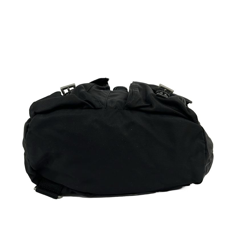 Prada Backpack Black Leather