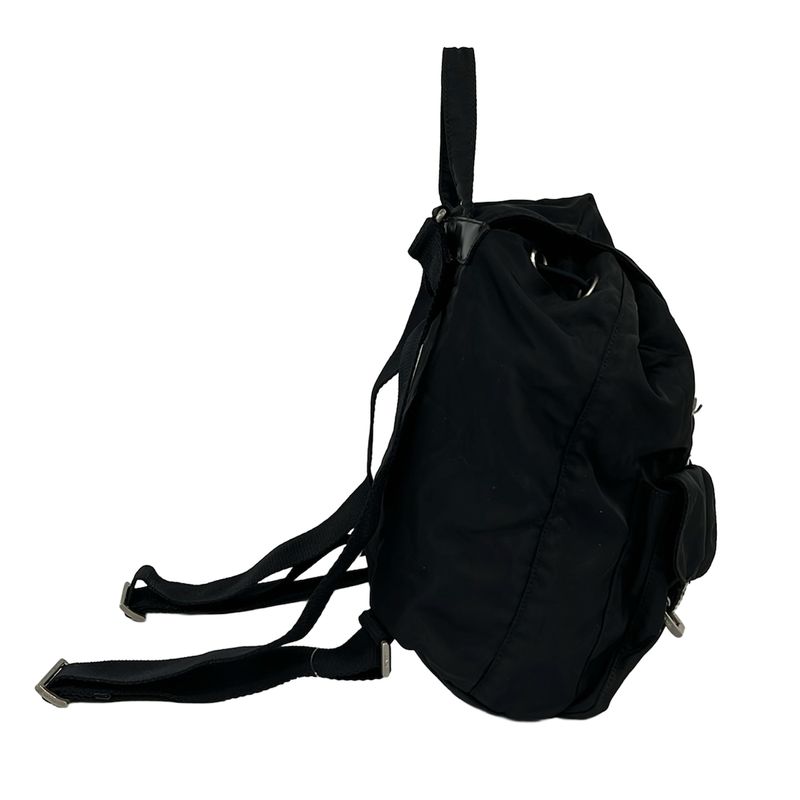 Prada Backpack Black Leather