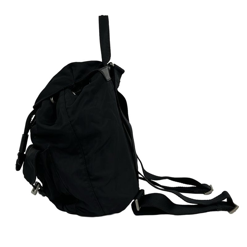 Prada Backpack Black Leather