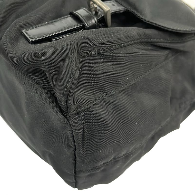Prada Backpack Black Leather