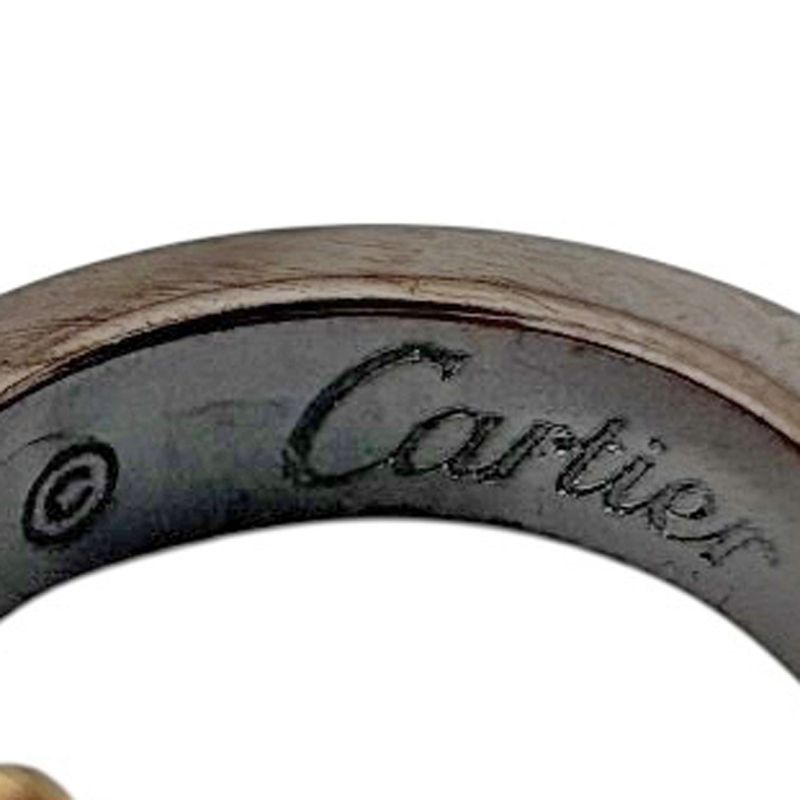 Cartier Love Sleeve Hoop Necklace 18K Pink Gold Diamond