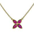 Tiffany & Co Victoria Necklace 18K Yellow Gold Ruby