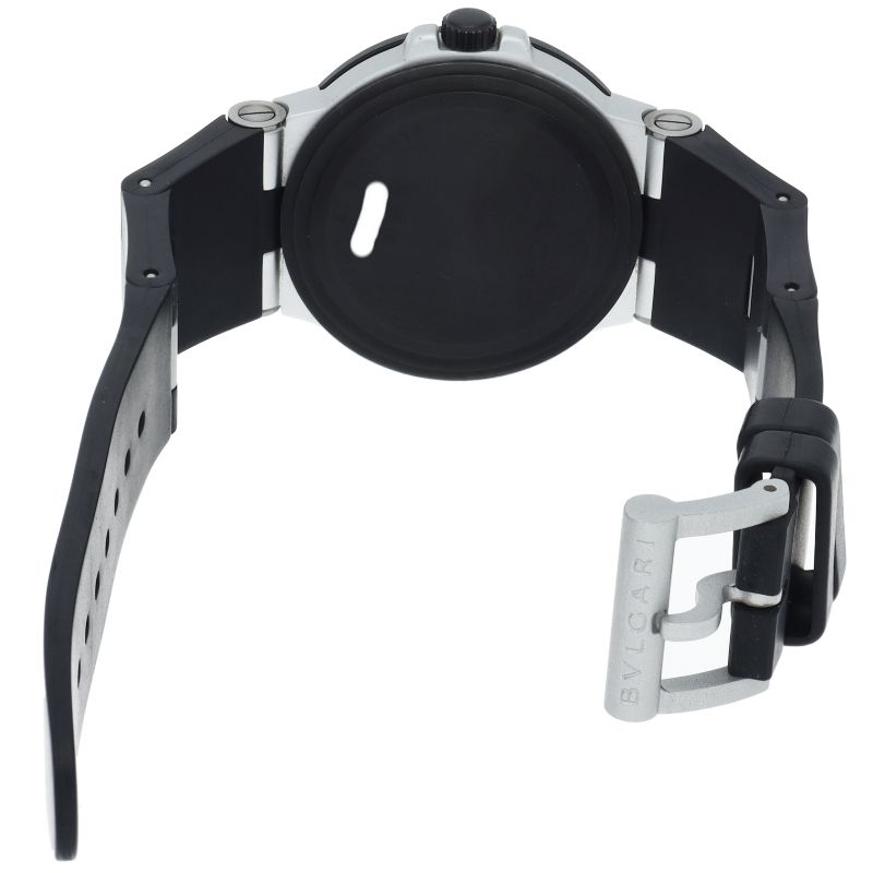 Bvlgari Aluminum Watch Auto Depth Rubber