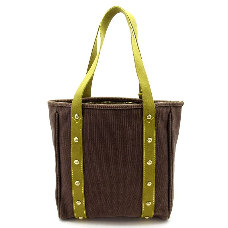 Louis Vuitton Cabas MM Antigua Shoulder Bag Blanc