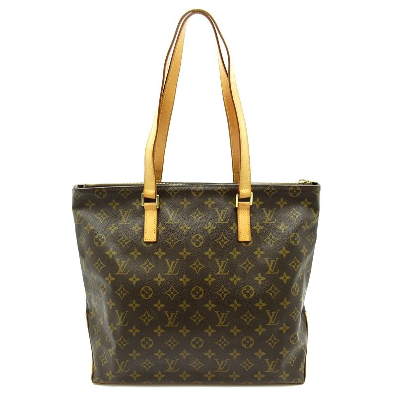 Louis Vuitton Cabas Mezzo Monogram Tote Brown