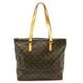 Louis Vuitton Cabas Mezzo Monogram Tote Brown