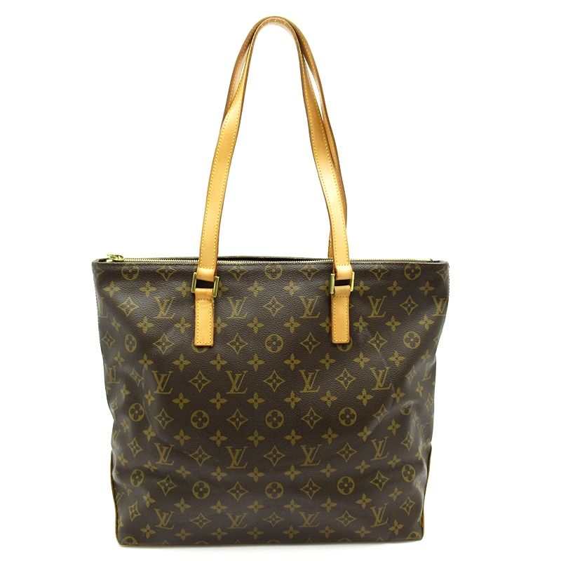 Louis Vuitton Cabas Mezzo Monogram Tote Brown
