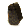 Louis Vuitton Pochette Gange Monogram Belt Bag Brown