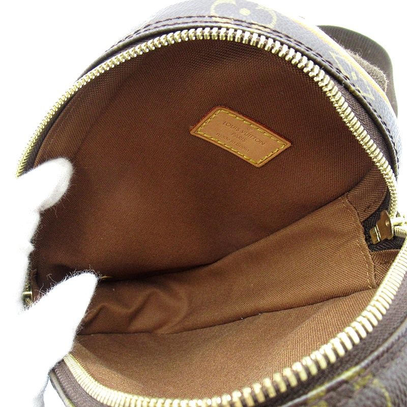 Louis Vuitton Pochette Gange Monogram Belt Bag Brown