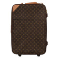 Louis Vuitton Pegase 55 Monogram Travel Bag Brown