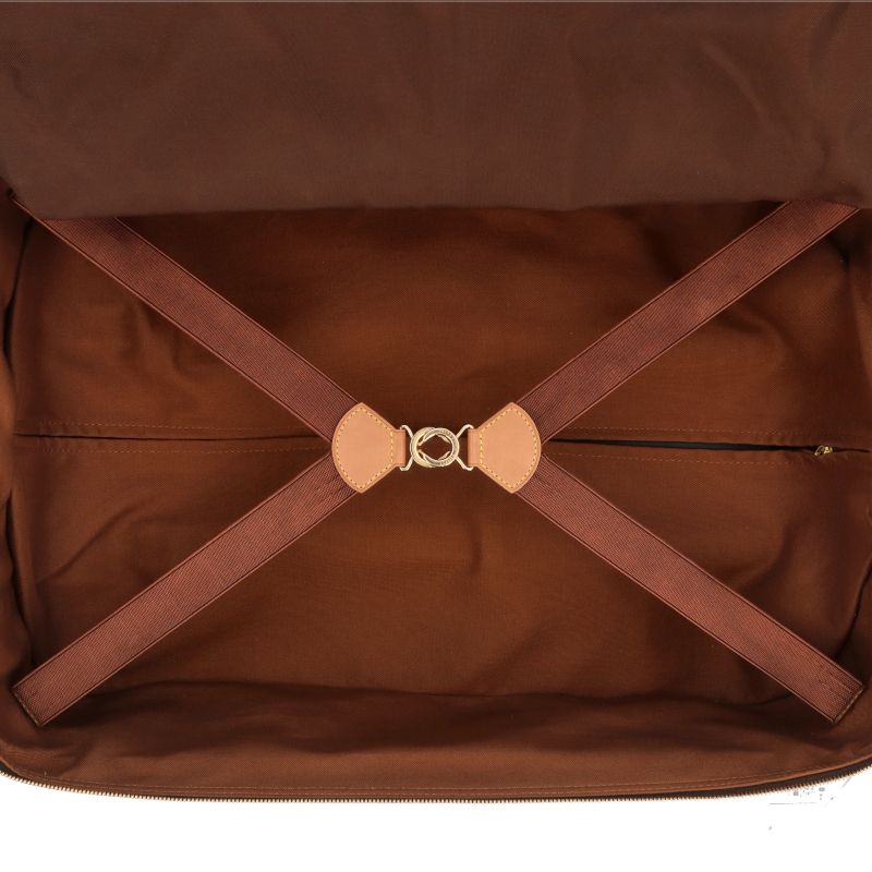 Louis Vuitton Pegase 55 Monogram Travel Bag Brown