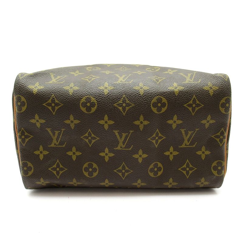 Louis Vuitton Speedy 25 Monogram Handbag Brown