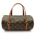 Louis Vuitton Papillon 26 Monogram Handbag Brown