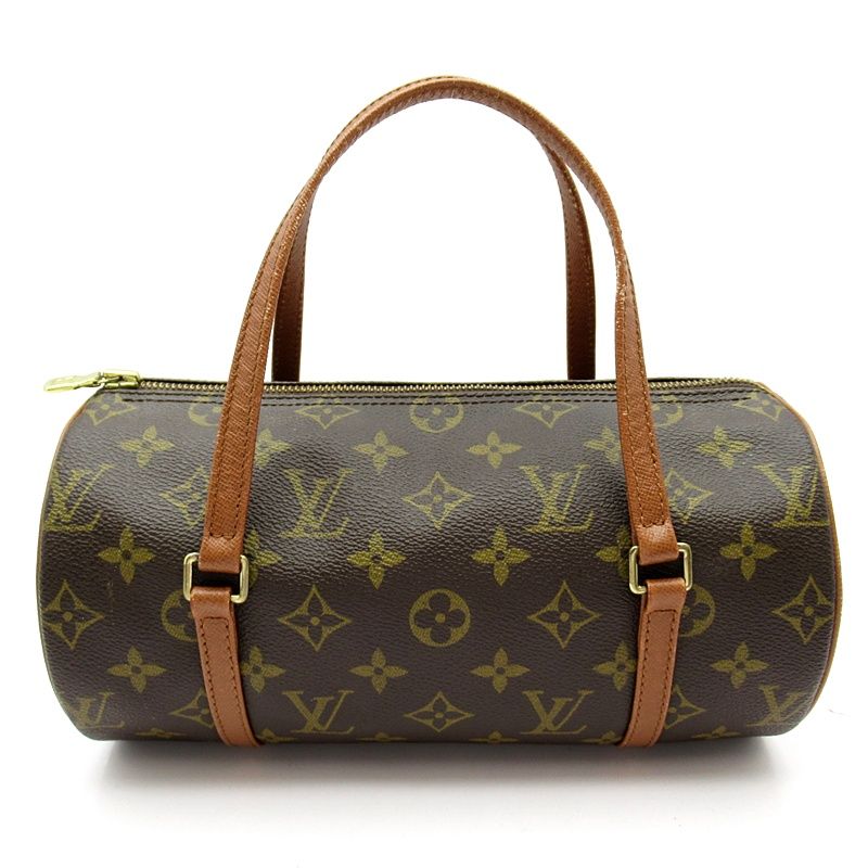 Louis Vuitton Papillon 26 Monogram Handbag Brown