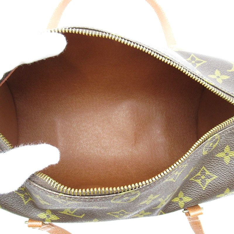 Louis Vuitton Papillon 26 Monogram Handbag Brown