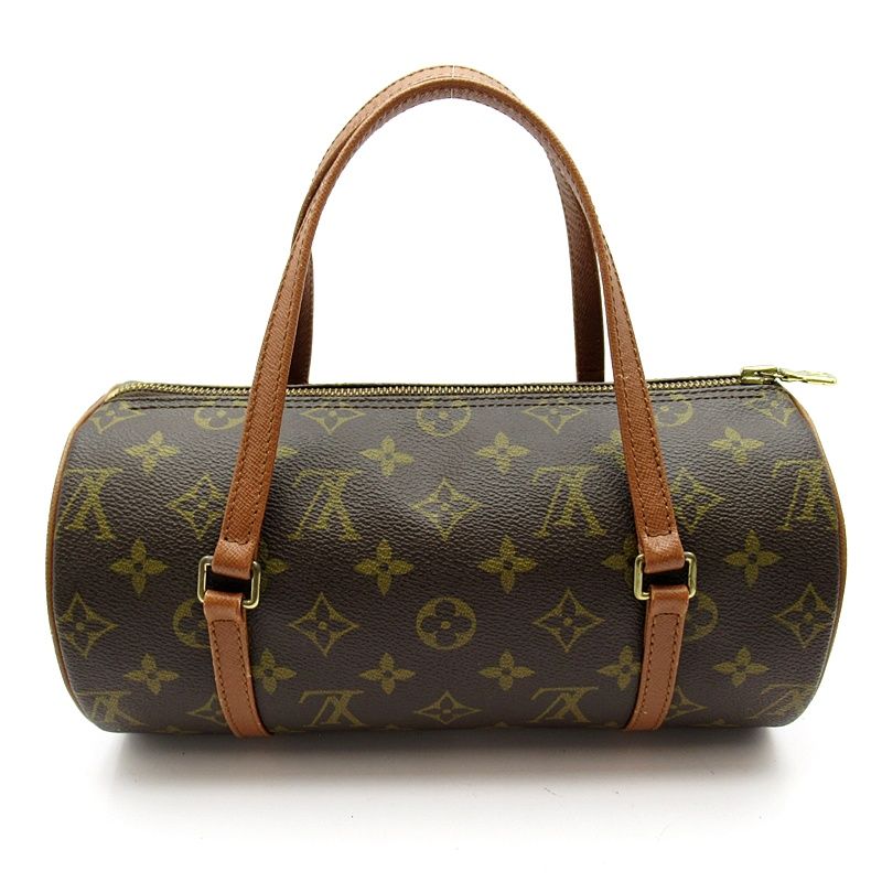 Louis Vuitton Papillon 26 Monogram Handbag Brown