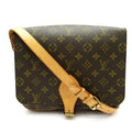 Louis Vuitton Cartouchiere 26 Monogram Shoulder Bag Brown