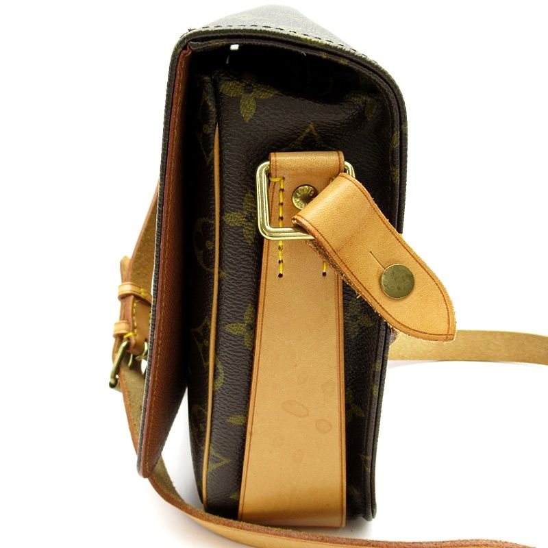 Louis Vuitton Cartouchiere 26 Monogram Shoulder Bag Brown