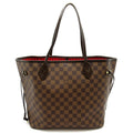 Louis Vuitton Neverfull MM Damier Tote Brown