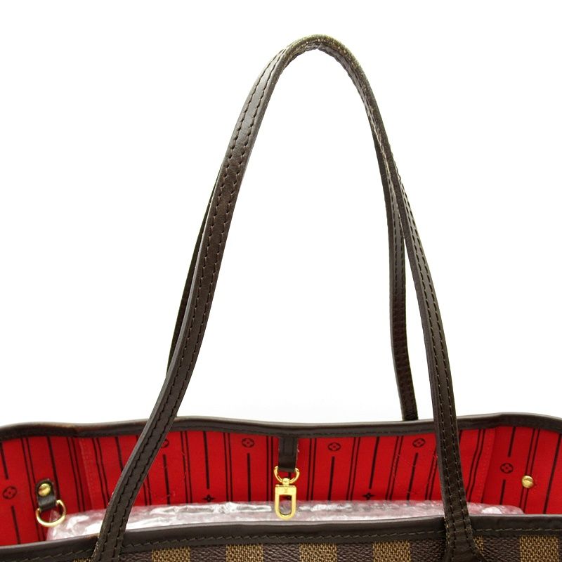 Louis Vuitton Neverfull MM Damier Tote Brown