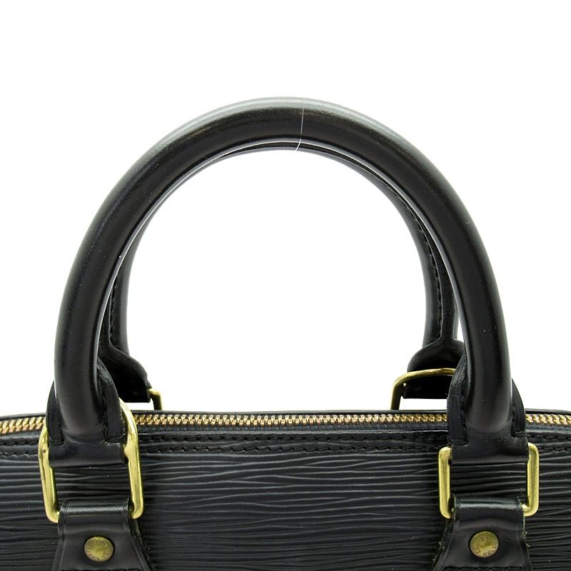 Louis Vuitton Alma Epi Handbag Noir Black