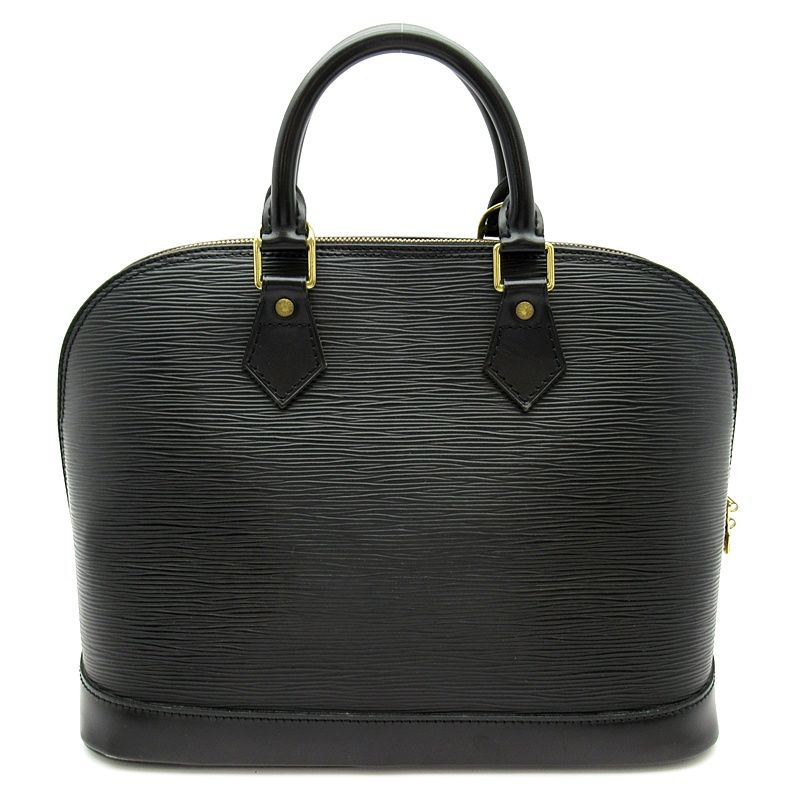Louis Vuitton Alma Epi Handbag Noir Black
