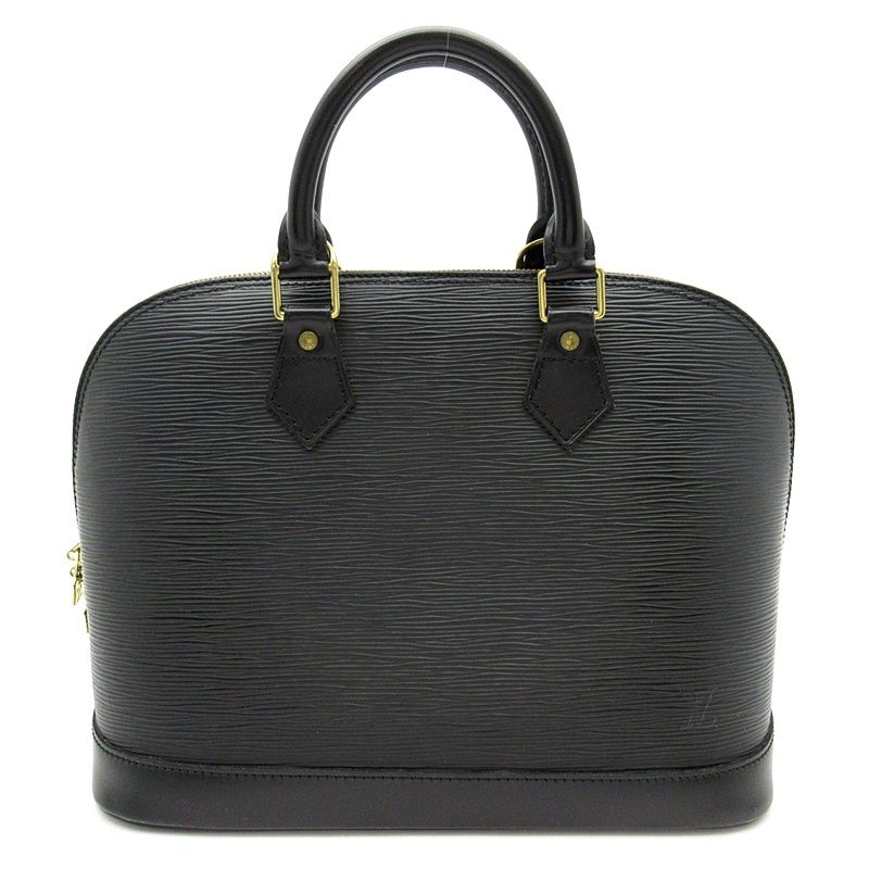Louis Vuitton Alma Epi Handbag Noir Black
