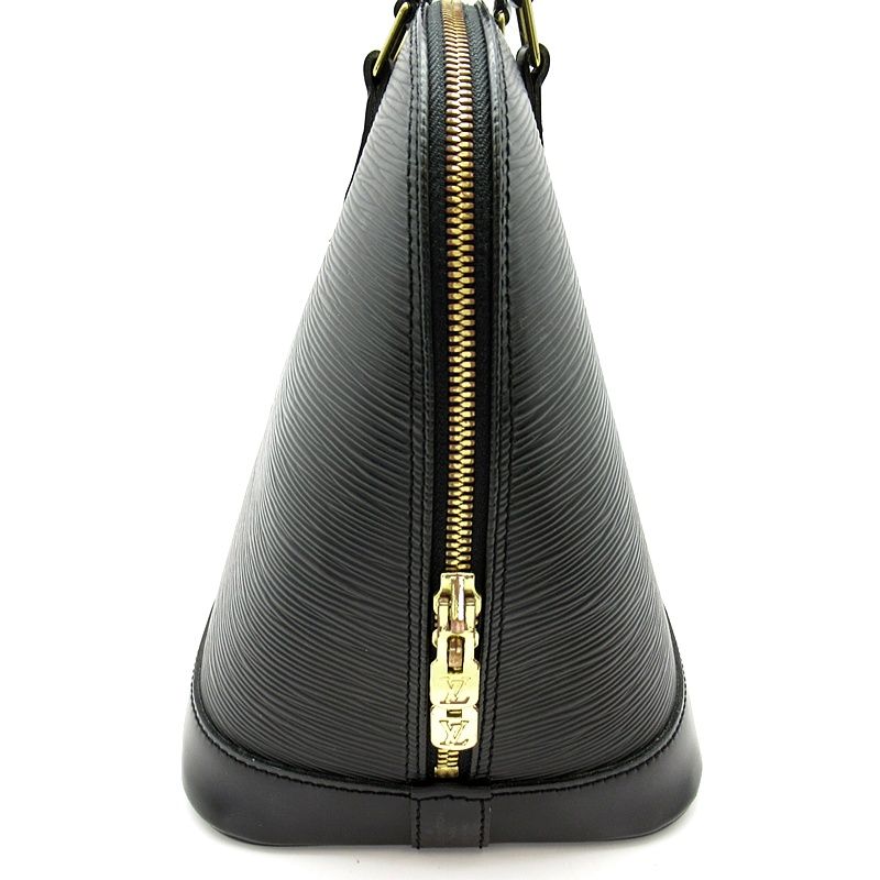 Louis Vuitton Alma Epi Handbag Noir Black