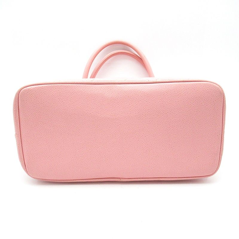 Chanel Medallion Tote Caviar Leather Pink