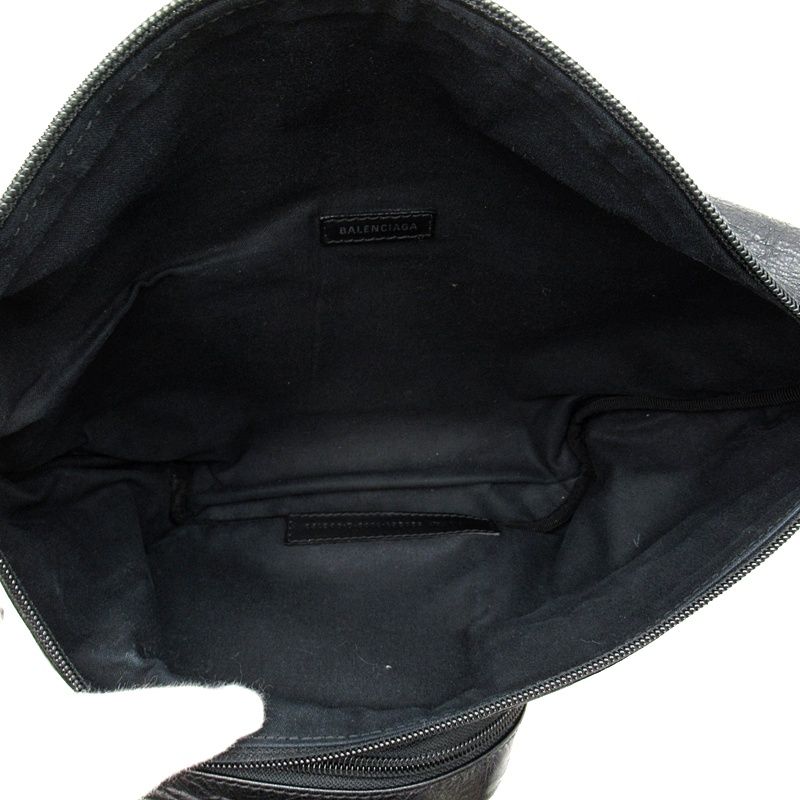 Balenciaga Explorer Belt Bag Leather Black