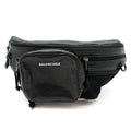 Balenciaga Explorer Belt Bag Leather Black